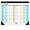 color_Base#5450, variant on 2026-2027 Desk Calendar 18 Month, July 2026 to December 2027, Large Monthly Planner with Big Blocks, Notes Section, Hanging Wall or Desktop Calendar for Home Office School