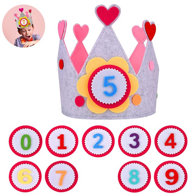 Corona de lentejuelas con purpurina para mascotas y bebés, sombrero de fiesta de cumpleaños, corona de tiara con flores para accesorios fotográficos