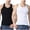 Dark Gray, variant on snilers 2 Pack Big and Tall Men's Undershirts Cotton Crewneck Sleeveless T-Shirt Soft Breathable Comfortable Undershirt