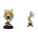 thumbnail image 1 of Figura Decorativa Moderna De Animal Para Sala De Estar, Mesa De Entrada, Estantería, Pasillo, Centro De Mesa, Oficina. Adorno Coleccionable De Resina., 1 of 8