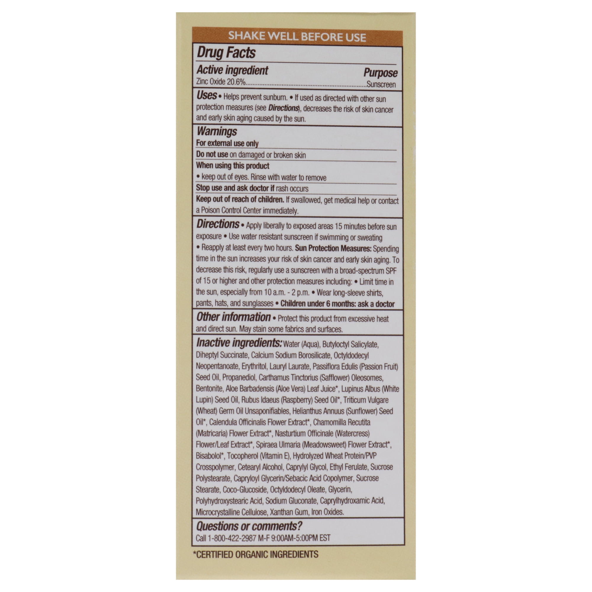 Babo Botanicals Daily Sheer Tinted Mineral Sunscreen Fluid SPF 50 , 1.7 oz Sunscreen