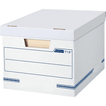 30-Pack Basic Duty File Storage Boxes with Lids, Letter/Legal, STOR/FILE, (0071304)