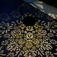 thumbnail image 4 of Solar Lantern, Led Outdoor Lantern Light, Ip44 Waterproof, Cordless Rechargeable Compatible With Garden Patio Courtyard, 4 of 6