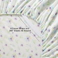 thumbnail image 2 of Twin Size Sheet Set Paisley Printed Bed Sheets for Single Bed Piece Microfiber Fitted Sheet with ” Deep Pocket & Straps Patterned Bedding Sheets & Pillowcase Set, 2 of 9