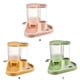 thumbnail image 4 of Dispensador de agua y comida para perros y gatos Greeniant 2 en 1 rosa, 4 of 6