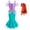 Dress Wig, variant on 3-12Years Girls Ariel Mermaid Dress Princess Dress Party Halloween Costume
