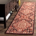 thumbnail image 2 of SAFAVIEH Martha Stewart MSR4551A Handmade Vermillion Rug, 2 of 5