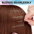 thumbnail image 3 of Bobby Pins Black 75 Count Hair Accessories For Women With Case, 3 of 6