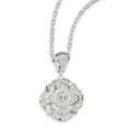 thumbnail image 1 of 925 Sterling Silver Necklace Pendant Charm Fancy, 1 of 5