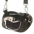 thumbnail image 4 of Franela verde negruzco portátil transpirable para mascotas hámster bolsa de salida para mascotas pequeñas conejillo de indias ardilla ChinchillaS, 4 of 9