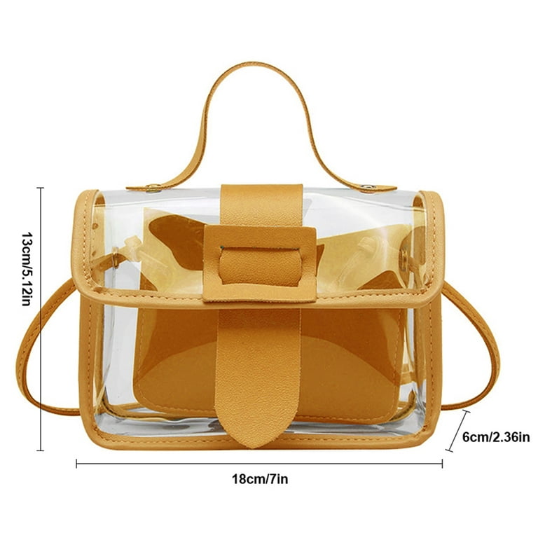 Fashion Lady Transparent Shoulder Bags for Women Clear Bag 2020