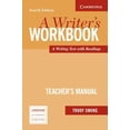 thumbnail image 1 of Pre-Owned A Writer's Workbook Teacher's Manual: An Interactive Writing Text (Paperback) 0521544904 9780521544900, 1 of 1