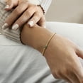 thumbnail image 2 of Pure Collection by Ross-Simons 0.20 Carat Lab-Grown Emerald Curb-Link Bracelet in 18kt Gold Vermeil, Women's, Adult, 2 of 4