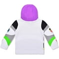 thumbnail image 3 of Disney Toy Story Boys’ Buzz Lightyear Pullover Hoodie for Toddler and Little Kids, 3 of 3