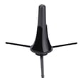 thumbnail image 1 of Foldable Clarinet Oboe Stand Straight Saxophone Tripod Holder for Wind Instrument Black, 1 of 3