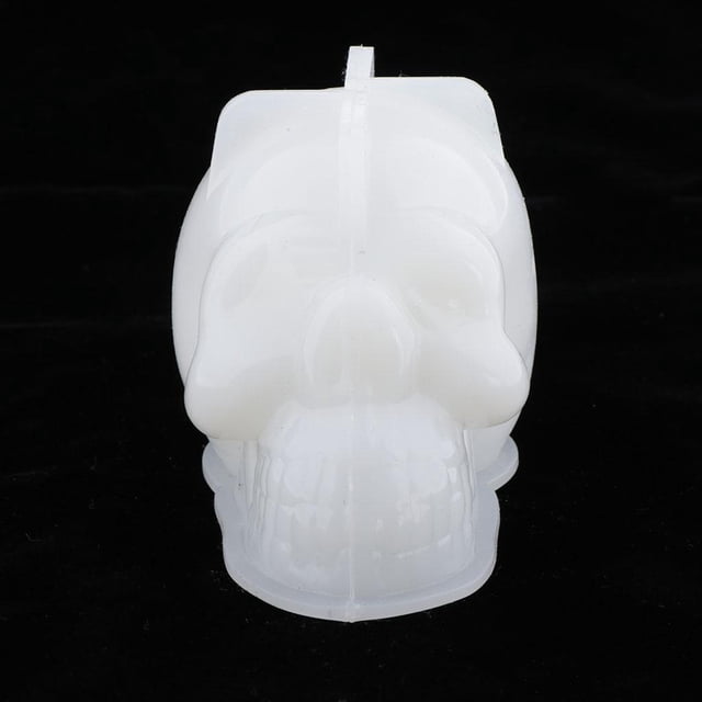 Molde de silicona con forma de calavera BLESIY para hornear pasteles con fondant DIY