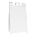thumbnail image 3 of Plasticade Signicade Portable Folding Sidewalk 2-Sided Sign Stand, (4 Pack), 3 of 11