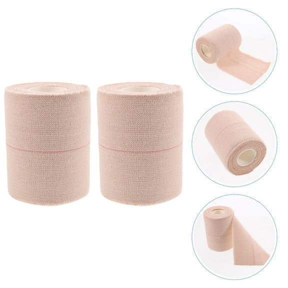 Beaupretty Elastic Adhesive Cotton Sports Wrist Wrap Breathable Self Adhesive Tape for Guzheng