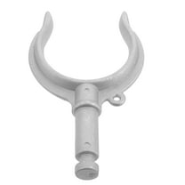 Homoyoyo Heavy Duty Aluminum Oar Locks Silver for Boat Durable Construction