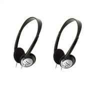 2 Pack Panasonic RP-HT21 Lightweight Headphones with XBS