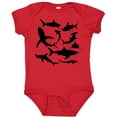thumbnail image 3 of Inktastic School of Sharks Boys or Girls Baby Bodysuit, 3 of 5