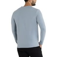 thumbnail image 2 of X RAY JEANS Mens Long Sleeve V-Neck T-Shirt, Slate Blue, 3XL, 2 of 9