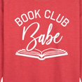 thumbnail image 2 of Instant Message - Book Club Babe - Women's Lightweight French Terry Pullover, 2 of 6