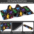 thumbnail image 2 of Colorful Cats and Butterflies Desk Mat,Large Watercolor Kittens Butterfly Gaming Keyboard Mouse Pad,Non-Slip Rubber Base Desk Pad Thick Stitched Edges Waterproof Mousepad Mouse Mat 31.5"x11.8", 2 of 5