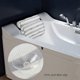 thumbnail image 3 of Bath Pillow for Head and Neck Waterproof Bath Cushion Head Support in the Bath with Suction Cups 3D Ergonomic Home Spa Headrest Bathtub Pillows Relaxa, 3 of 5