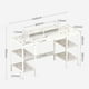 thumbnail image 2 of Escritorio de computadora efecto tipo marmol ,ajustable, 4 compartimientos  ,soporte para monitor , ideal gaming, 2 of 6