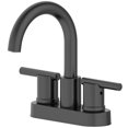 thumbnail image 1 of Grifo para lavabo de baño Centerset OakBrook Alexis, color negro mate, 1 of 2
