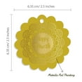 thumbnail image 6 of Inkdotpot Pack Of 100 Real Gold Foil Paper Tags Happy Diwali Favor Hang Tags, 6 of 7