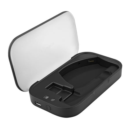 External Handset - Plantronics Charging Case External Battery for Bluetooth Headset Voyager(Black) Certified (Certified Refurbished)