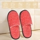 thumbnail image 2 of Fotbe Hohoho4 Pantuflas Peludas para Mujer con Estampado, Zapatillas de Peluche, Zapatos de Invierno para Casa, Uso Interior y Exterior-Medium, 2 of 8