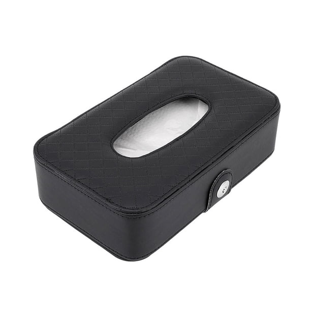 onlyliua Liquidación Caja de Pañuelos para Servilletas y Sombrilla de Coche, Caja de Cuero para Asiento de Papel, Accesorios para Automóvil