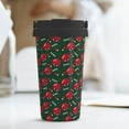 thumbnail image 6 of Uemuo Ladybugs In Love Print Carry Insulated Coffee Mug, Travel Mug with Hidden Handle, Insulated Coffee Flask, Leak-proof Travel Mug Insulated Mug for Office, 6 of 8
