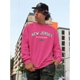 thumbnail image 2 of New Jersey 1998 Superior Sweatshirt Men -Image by Shutterstock, Male 4X-Large, 2 of 4