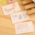 thumbnail image 2 of OULII 300Pcs Note Cards Kraft Paper Color For Office Staffs Students Teachers Writing Indexing 3.5x1.6 Inch, 2 of 7
