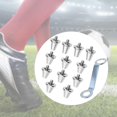 thumbnail image 1 of 12 piezas de zapatos de fútbol espigas de fútbol sólidos de reemplazo de césped no lip 13 mm 15 mm, 1 of 8