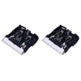 thumbnail image 1 of ArcShaped Waterproof Easy Clean Black Replacement Hair Clipper Blade 2pcs for Enchen Boost, 1 of 4