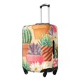 thumbnail image 2 of Balery High Detail Succulent And Cactus Luggage Cover Protector, Scratch And Dirt Resistant, Fits 18-32 Inch Luggage - Small, 2 of 9