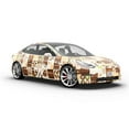 thumbnail image 6 of Rwraps Novelty Mosaic Morning Roast Matte Vinyl Film Wrap 59in x 24ft Vinyl Vehicle Car Film Sheet, 6 of 9