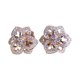 thumbnail image 1 of Pendientes Europeos y de Moda para Mujer Ligeros Elegantes Pendientes Flor de Circonita para Mujer Exquisitos Pendientes de Cobre, 1 of 8