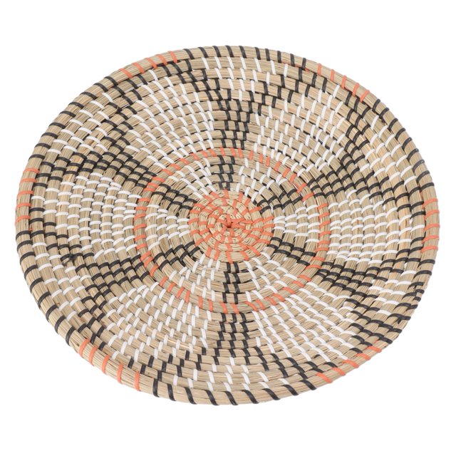 Cestas de Pared Tejidas Colgantes Tejido a Mano de 35 Cm de Diámetro Tejido Colgante Decoración de Cesta de Pared Colgante Tejido a Mano para Sala de Estar Cocina ANGGREK Otros