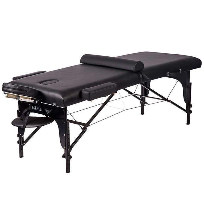 Best Massage Two Fold Portable Massage Table With Bolster BMC200
