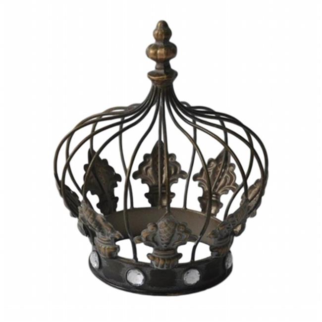 Metal Crown Table Decor