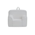 thumbnail image 3 of Olive & Opie Kuddlez Kids/Toddlers Foam Chair with Washable Cover, Soft White, 3 of 6