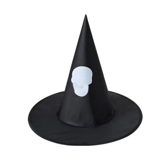 Decoración de Halloween Decoraciones de Halloween Sombrero de Halloween Accesorios de decoración Bruja Femenina Tocado de Bruja Adulta Vestir Sombrero de Vacaciones para niños