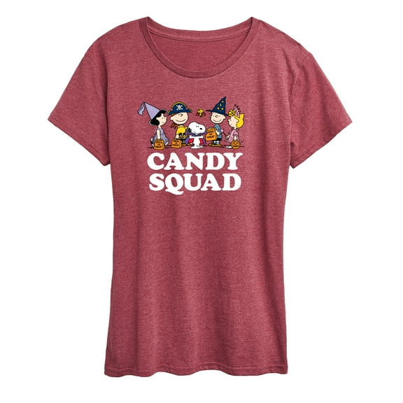 Peanuts - Candy Squad - Women's Short Sleeve Graphic T-Shirt