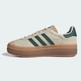 thumbnail image 3 of Ad-id-as Originals Gazelle Bold W Women's ID7056 Casual Shoes Green Magic Beige, 3 of 5